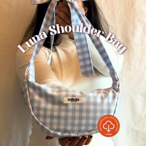 Luna Shoulder Bag Sewing Pattern: Beginner-Friendly Crossbody Bag PDF Download with Video Tutorial