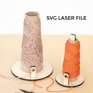 SVG-bestanden voor een garenkloshouder - 2 ontwerpen voor naaien en borduren
