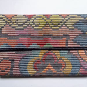 Vintage Christian Fischbacher leather bag wallet