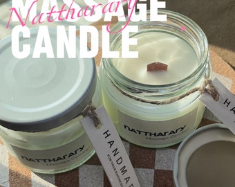 Handmade Massage Candle By Nattharary