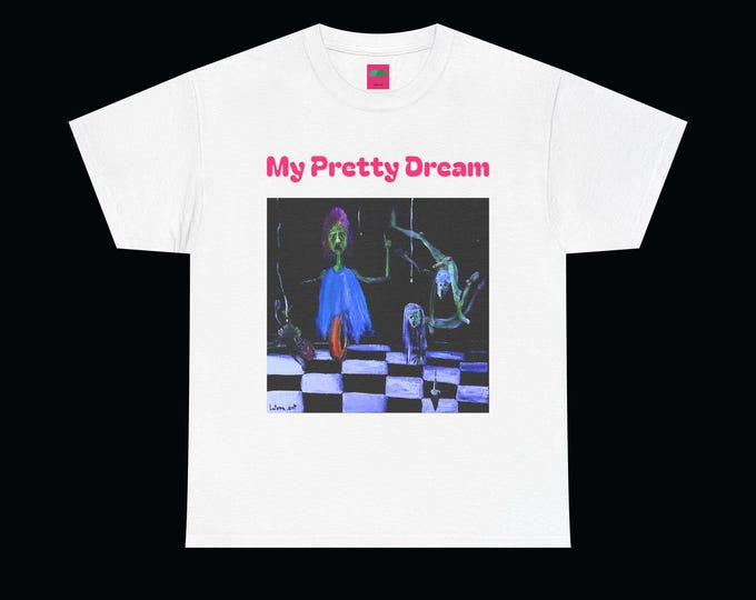 Regular Fit T-Shirt Latera Art My Pretty Dream Dreamcore Weirdcore horror