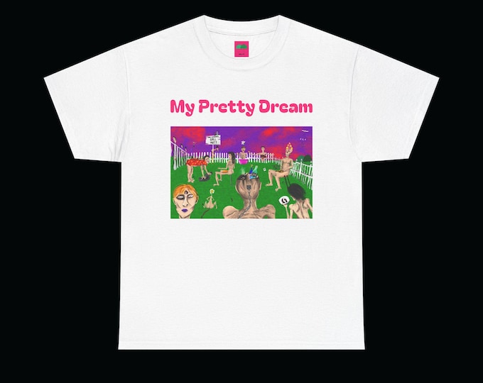 Regular Fit T-Shirt Latera Art My Pretty Dream Dreamcore Weirdcore horror