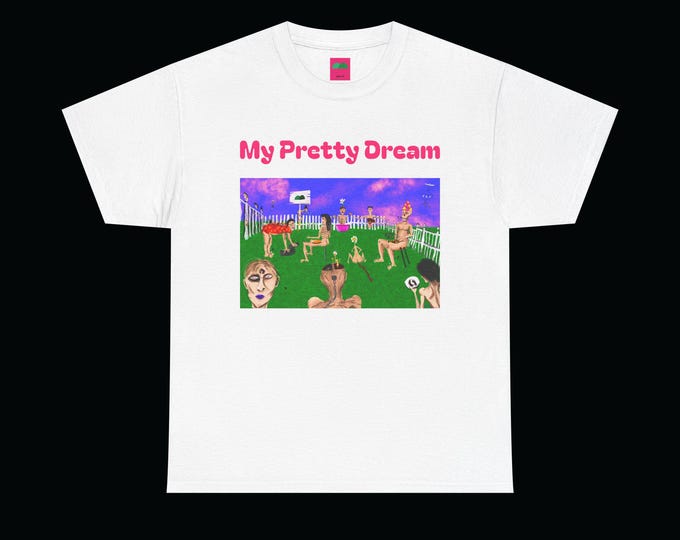 Regular Fit T-Shirt Latera Art My Pretty Dream Dreamcore Weirdcore horror