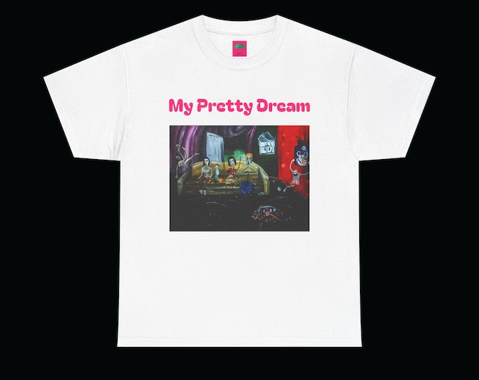 Regular Fit T-Shirt Latera Art My Pretty Dream Dreamcore Weirdcore horror