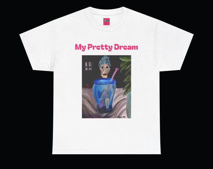Regular Fit T-Shirt Latera Art My Pretty Dream Dreamcore Weirdcore horror