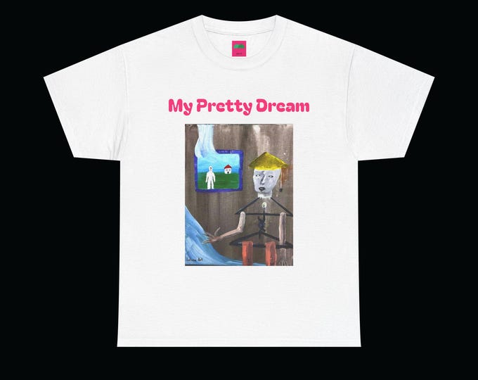 Regular Fit T-Shirt Latera Art My Pretty Dream Dreamcore Weirdcore horror