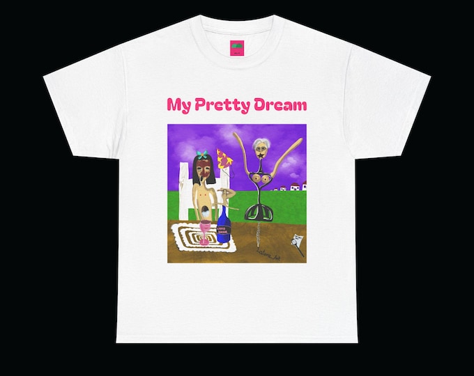 Regular Fit T-Shirt Latera Art My Pretty Dream Dreamcore Weirdcore horror
