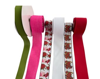 Derby Ribbon Bundle – Kentucky Equestrian Wreath Craft Supplies Set