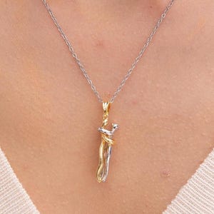 Love Necklace, Love Pendant, Stainless Steel, Lover Necklace, Love Jewelry, Valentine Necklace, Handmade Necklace, Gift for Her