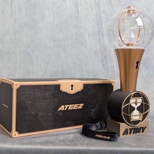 ATEEZ Lightstick Stand | ATZ Lightstick Display Holder for Kpop Fans | ATEEZ Merch Organizer for Desk or Shelf