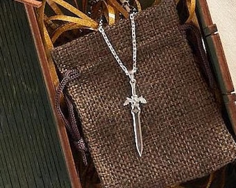 Zelda jewelry Master sword necklace Zelda gifts set