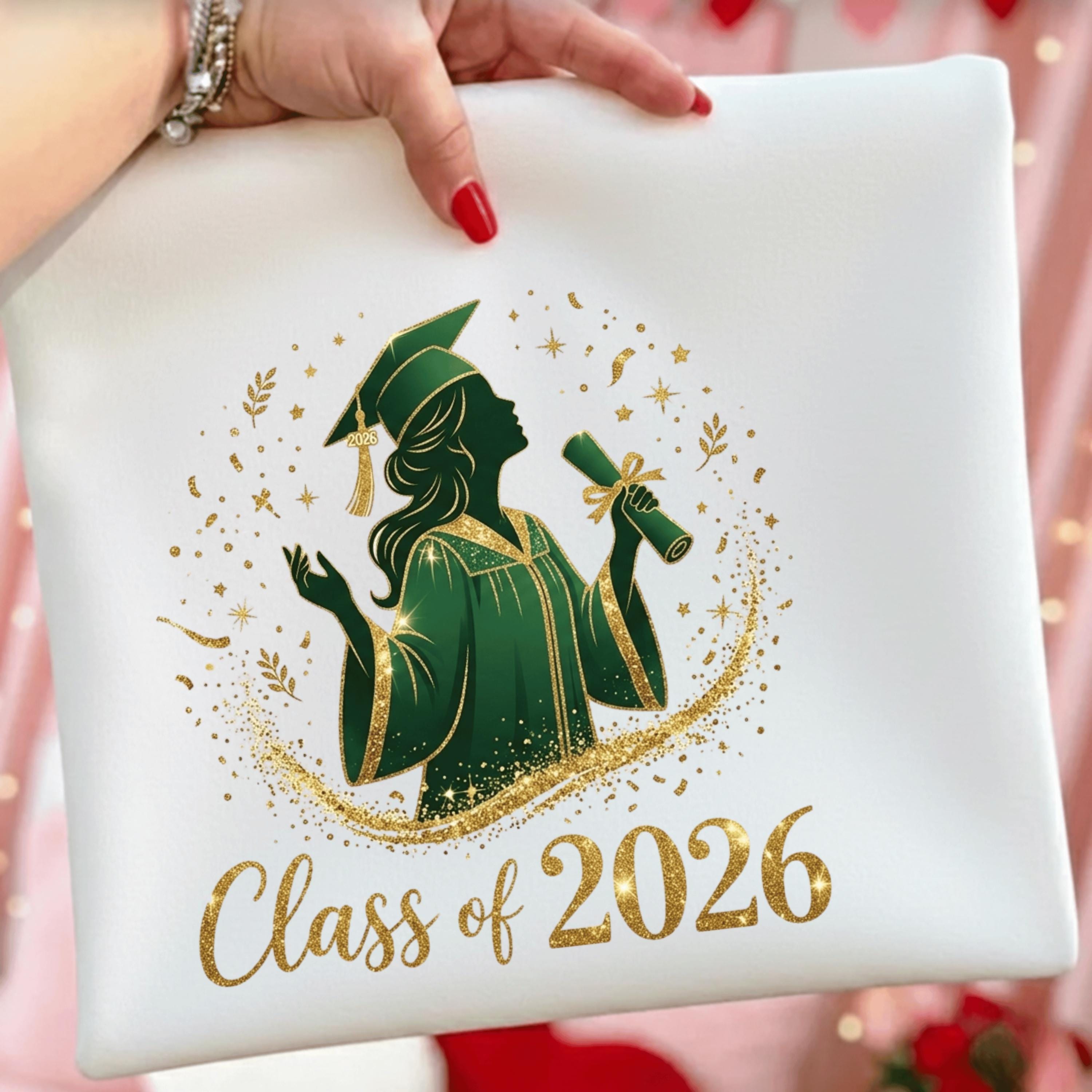 Graduation PNG Bundle | Class of 2026 Graduate Queen Clipart (instant ...