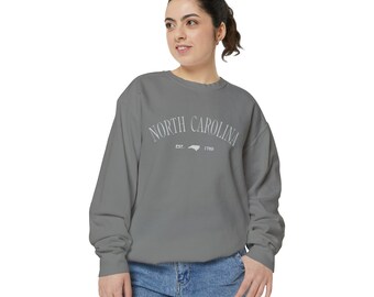 North Carolina Crewneck, North Carolina Sweatshirt, North Carolina Sweater for Men, North Carolina Souvenir for Women