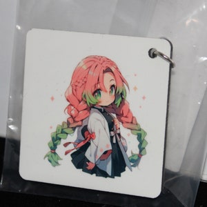 Anime Girl Keychain