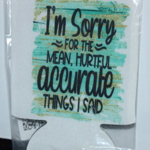 Sarkastische Dose Koozie