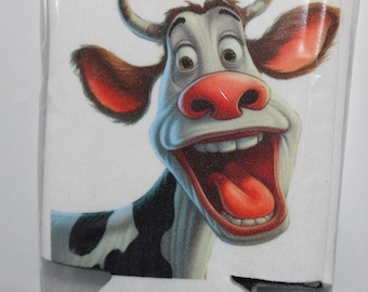 Cow Can Koozie