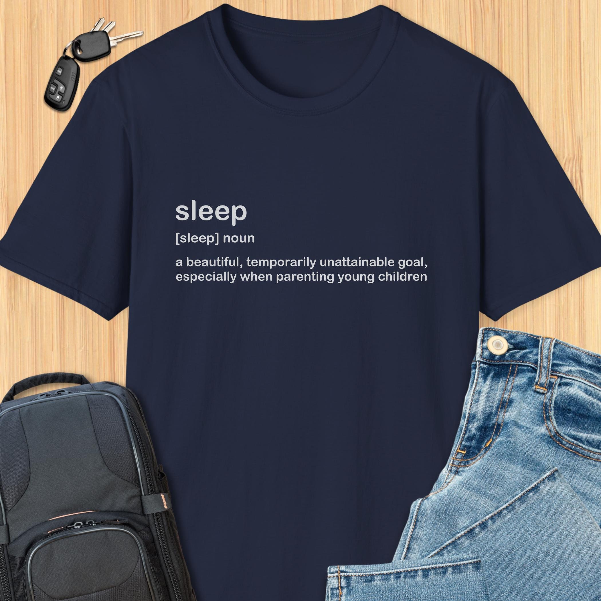 Funny Sleep Definition Shirt, Engineer Nerd Geek STEM Humor, Gift for Technical People