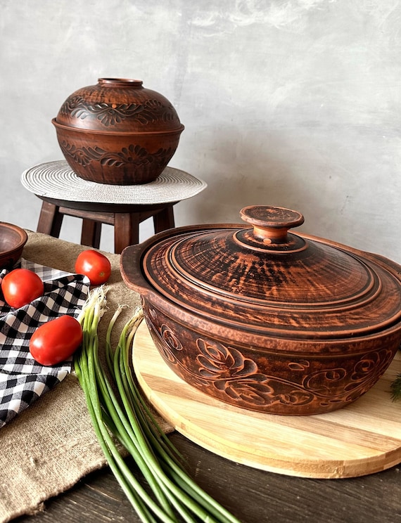 Cerámica Cazuela De Barro Horno Cerámica Ollas De Barro Para