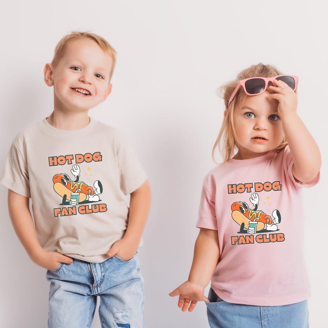 Hot Dog Beaded Baby Tee main image 0