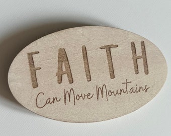 Whiteboard Magnet for Office Inspirational Gift for Friend Motivational Spiritual Quote for Office Wooden Engraved Magnet Gift for Coworker