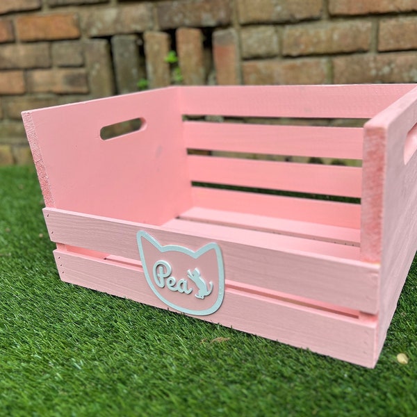 Small Toy Box for Cat Etsy