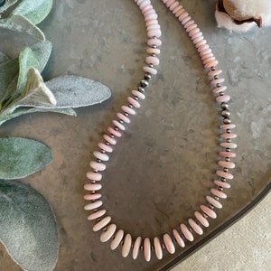 Pink Conch Navajo Pearl Necklace