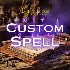 CUSTOM SPELL with Personalized Ritual – Unique Magic Tailored to Your Desire + Video & PDF