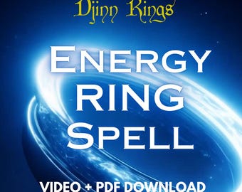 Ring of Energy Spell: Revitalize your energy levels