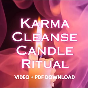 Same Day: Karma Cleanse Candle Burning – Release Negative Karma & Restore Balance
