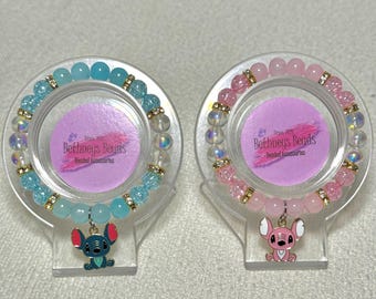 Pulseira combinando lilo e anjo