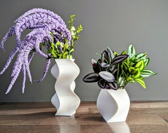 Vase vague moderne et élégant : excellent cadeau de décoration intérieure pour la fête des mères
