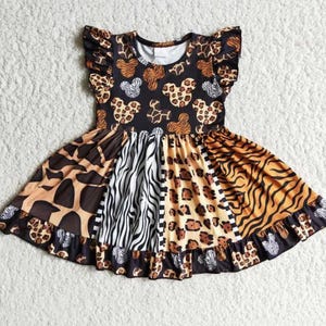 Disney Kleid mit Wildtier-Print