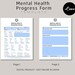 Canva Mental Progress Note Template, Counseling Therapy Note, Therapy ...
