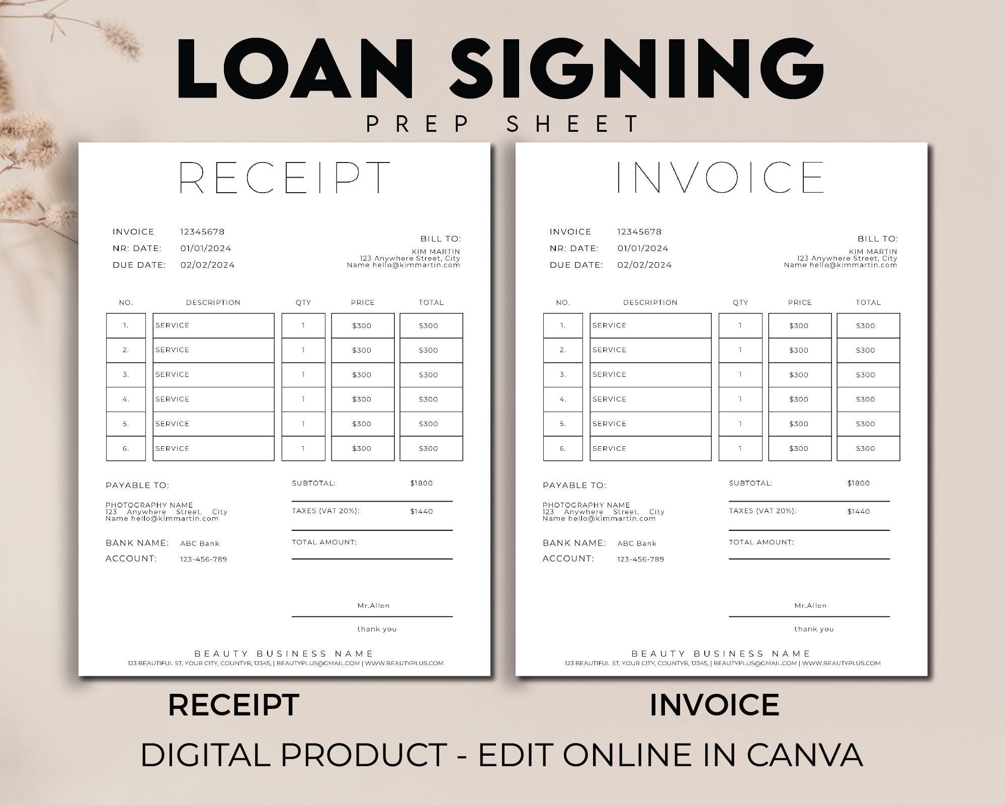Signing Checklist.pdf Notary Checklist & Loan Signing, Notarial Certificate, Agent Signing ...