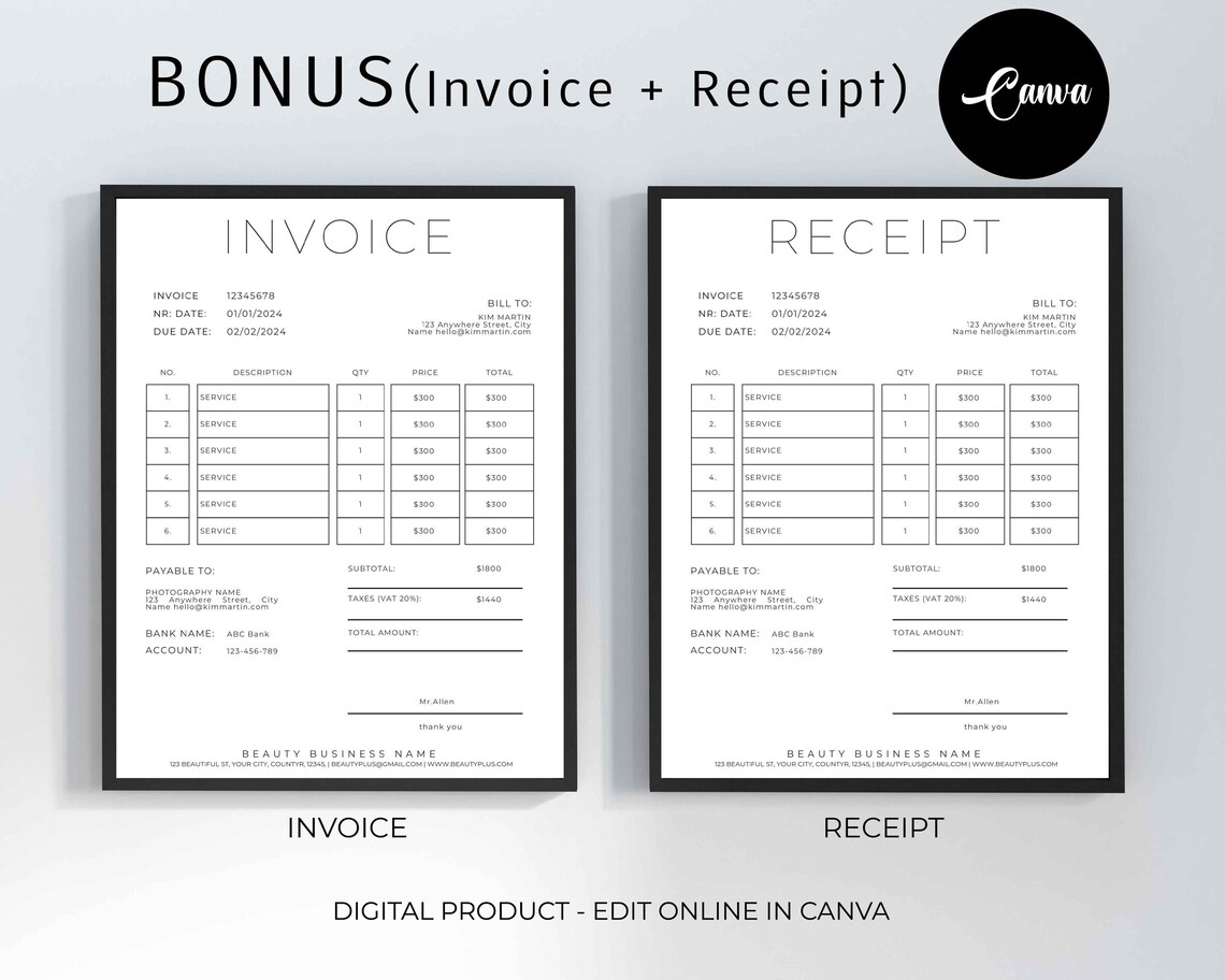 Editable Doctor Prescription Pad Template, Prescription Sheet, Editable ...