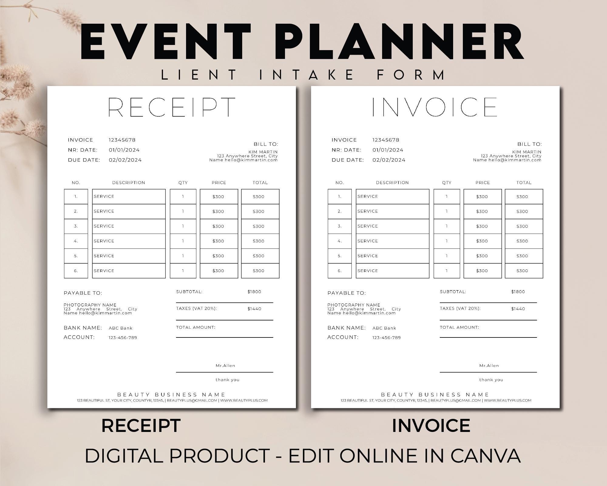 Event Insurance Questionnaire Event Planner Questionnaire, Event Management Questionnaires Template ...