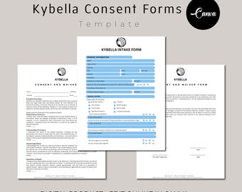 Formulário de consulta e consentimento Kybella, TOTALMENTE EDITÁVEL, Formulário de consentimento Lipodissolve, Kybella Aftercare, Formulário de injeções de dissolução de gordura, Fatura