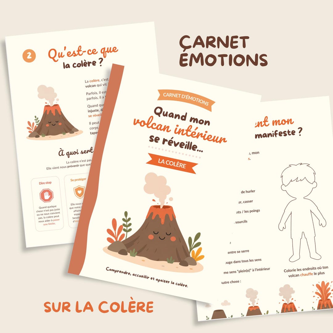Printable Emotions Journal: Anger – Managing Children's Anger ...