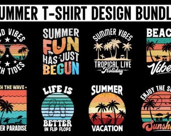 Summer Bundle SVG, Beach Svg, Summertime svg, Funny Beach Quotes Svg, Summer Cut Files, Summer Quotes Svg, Svg files for cricut, Silhouette