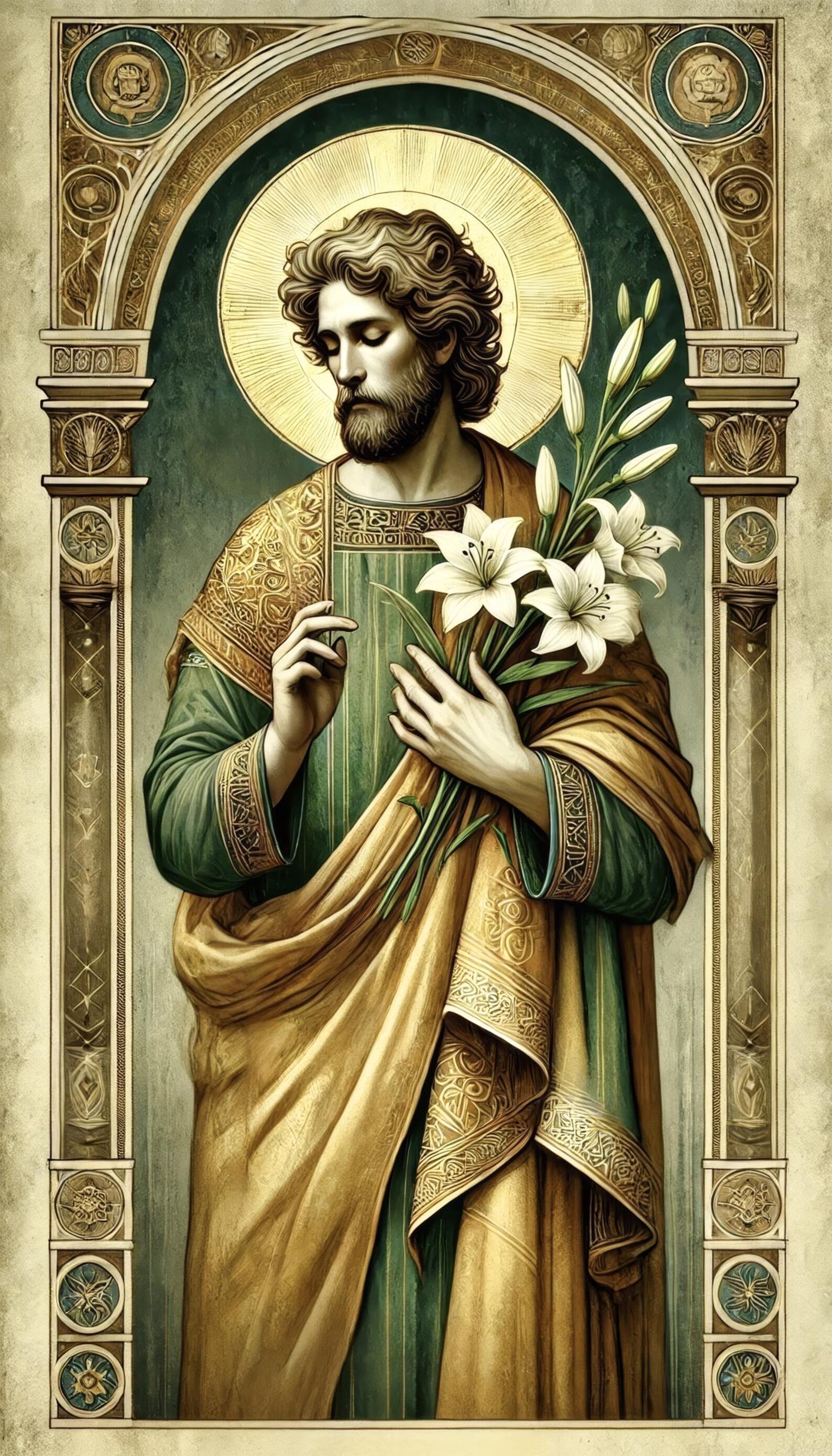 Saints of March - Download and Print - Abstract Watercolor for ...