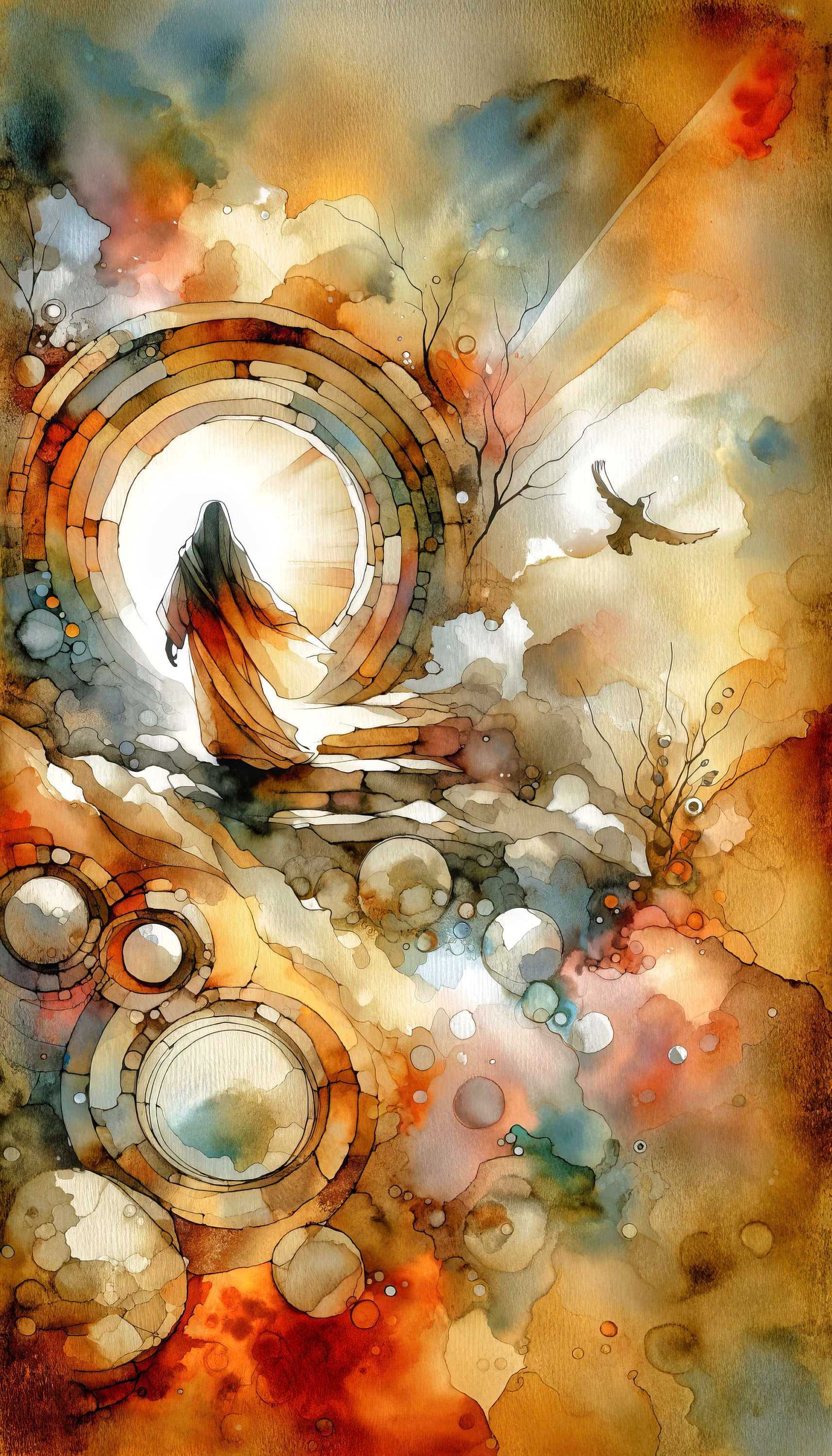 Stations of the Resurrection (no Text) - Download and Print Abstract ...
