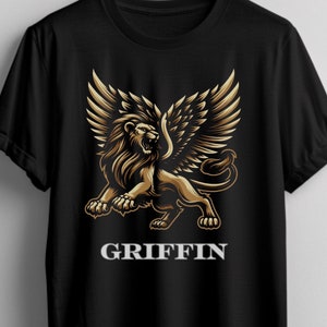 Griffin Shirt, Griffin mythical creature T-shirt, Mythical Creature, griffin creature, Griffin mythical animal, Unisex tee, Gift idea