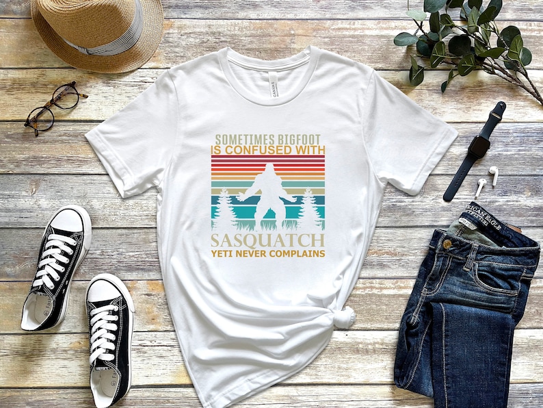 Funny Bigfoot T-Shirt: Sasquatch Yeti Humor Tee image 3