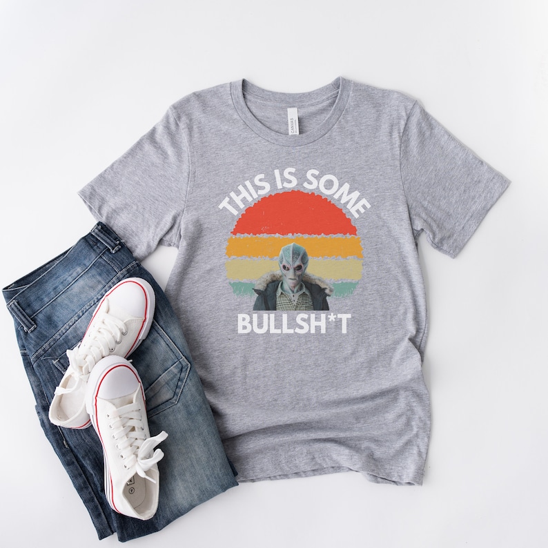 Resident Alien T-Shirt: Alan Tudyk 'This Is Bullshit' Vintage Design image 6