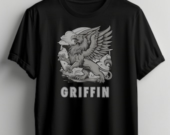 Griffin Graphic T-Shirt: Mythical Creature Unisex Tee