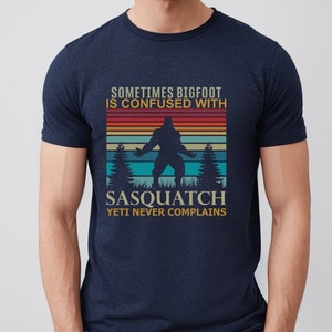 Funny Bigfoot T-Shirt: Sasquatch Yeti Humor Tee image 5
