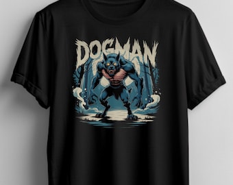 Dogman T-Shirt: Cryptid Werewolf Tee, Cryptozoology Gift
