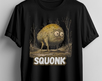 Squonk Cryptid Shirt, Squonk of Pennsylvania shirt, Squonk mythical creature T-shirt, allegheny forest,  pennsylvania squonk, Unisex T-shirt