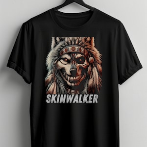 Skinwalker Graphic shirt, Skinwalker dog Shirt, Skinwalker graphic t-shirt, Skinwalker cryptid graphic tee, Cryptid Graphic Shirt, Gift Idea