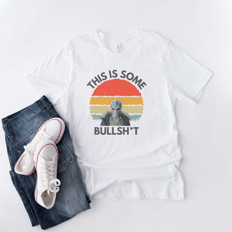 Resident Alien T-Shirt: Alan Tudyk 'This Is Bullshit' Vintage Design image 5
